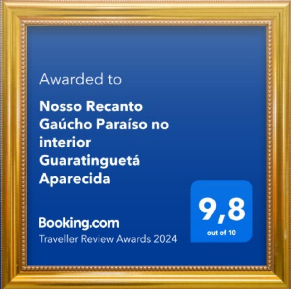 Nosso Recanto Gaúcho Paraíso no interior Guaratinguetá Aparecida Exterior foto